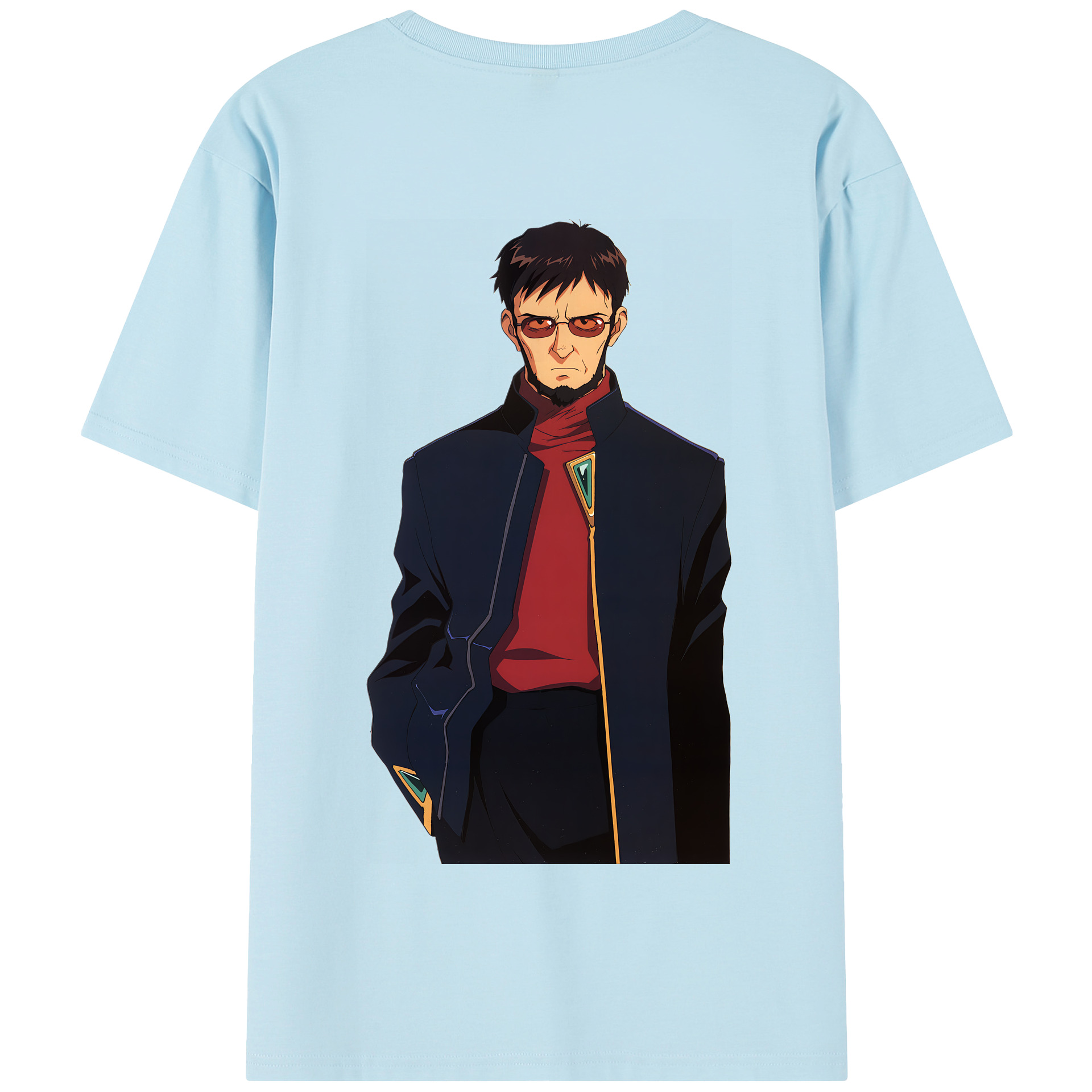 （画像用） EVA 新世紀エヴァンゲリオン 綿100％半袖Tシャツ（背面プリント）
